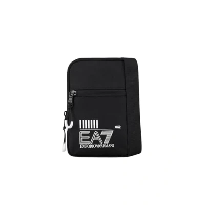 Abbildung von EA7 Emporio Armani Train CORE MINI Pouch BAG Unisex Umhängetasche, Größe: One Size, Black/white