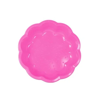 Abbildung von Ondis24 Wassermuschel Sandmuschel Sandkasten aus Kunststoff Blumendesign (pink, 1 teilig)