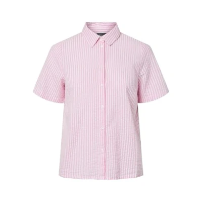 Abbildung von Pieces Pcsally Hemdbluse, Damen, Größe: XXL, Pastel lavender