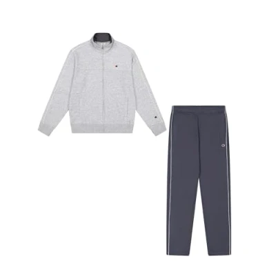 Abbildung von Champion Herren Legacy Full Zip with Logo Sweatsuit, Grau (EM021), M