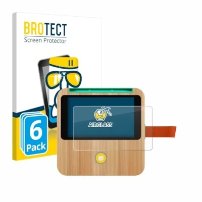 Abbildung von BROTECT Schutzglas für tigerbox TOUCH PLUS (6 Stück) Schutzfolie Panzer Folie Glas [Extrem Kratzfest 9H, Anti Fingerprint, Ultra Transparent]