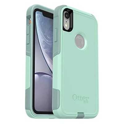 Abbildung von OtterBox Schutzhülle für iPhone XR Commuter Series Ocean Way (Aqua SAIL/Aquifer), schlank und robust, taschenfreundlich, mit Portschutz