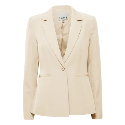 Abbildung von ICHI Ixlexi BL Blazer, Damen, Größe: 38, Bleached apricot