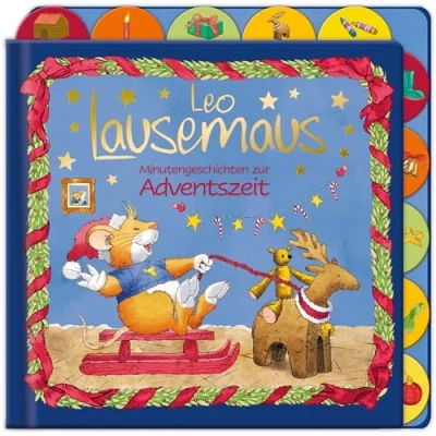 Abbildung von Leo Lausemaus Minutengeschichten zur Adventszeit