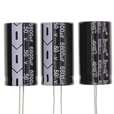 Abbildung von 5 Stück 50V 6800UF Steckbarer Aluminium Elektrolytkondensator 22x40 22 * 40mm