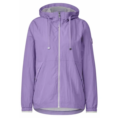 Abbildung von Street One Moderner Outdoorjacke, Damen, Größe: 34, Lila