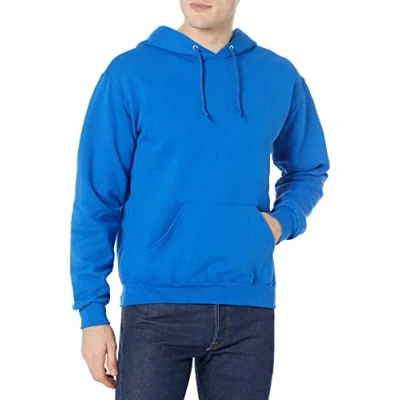 Abbildung von Jerzees Herren Nublend Fleece Sweatshirts, Baumwollmischung, Größen S 3X Kapuzenpullover, Hoodie Royal, Large