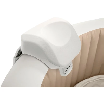 Abbildung von Intex Ablagetisch PureSPA Whirlpool Ablage mit LED Licht + Mobil Phone Halterung (Set), inkl. 2x Kopfstütze (Schaumstoff)