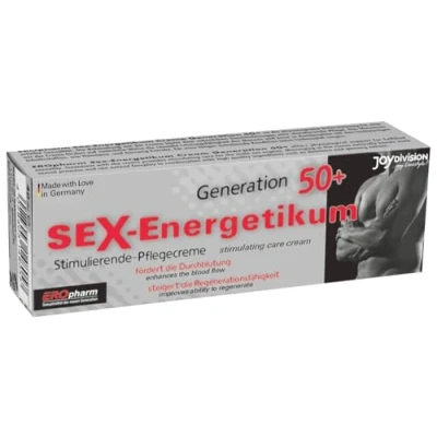 Abbildung von Creme „Sex Energetikum“, durchblutungsfördernd