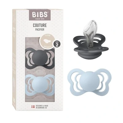 Abbildung von BIBS Couture 2er Pack Silikon Gr. 2,Iro/Bblu