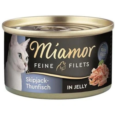 Abbildung von Miamor Feine Filets Skipjack Thunfisch in Jelly 100g (Menge: 24 je Bestelleinheit)