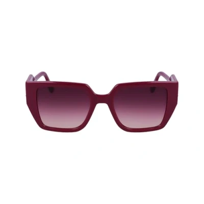 Abbildung von Karl Lagerfeld Unisex KL6098S Sunglasses, 501 Plum, 52