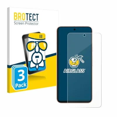 Abbildung von BROTECT Schutzglas für Google Pixel 8 (3 Stück) Schutzfolie Panzer Folie Glas [Extrem Kratzfest 9H, Anti Fingerprint, Ultra Transparent]