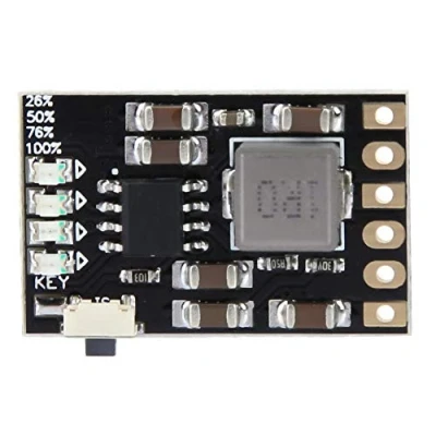 Abbildung von 5V 2A Laderegler, Lithiumbatterie Lademodulplatine, Ladeentladeschutzplatine für 3,7V 4,2V Li Ionen Akku