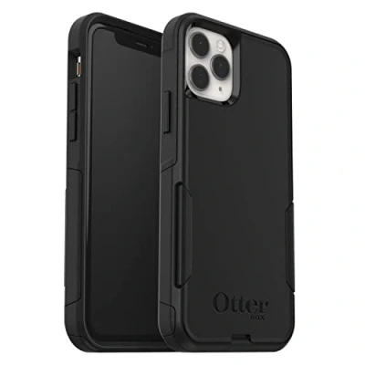 Abbildung von OtterBox iPhone 11 Pro (nur) Hülle, Pendler Serie, schlank und robust, taschenfreundlich, mit Anschlussschutz Einzeleinheit Wird im Polybeutel geliefert, ideal für Geschäftskunden Schwarz