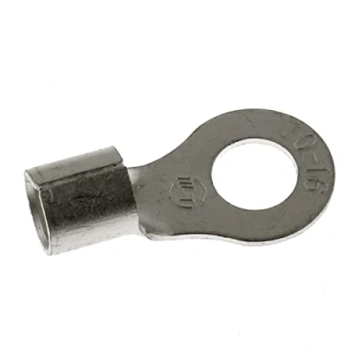 Abbildung von Lumonic 10x Quetschkabelschuhe blank 70 95mm² I RIngkabelschuhe M16 unisoliert Kabelschuhe M16, Rohrkabelschuh 70mm2 95mm2 Ringösen, Quetschverbinde
