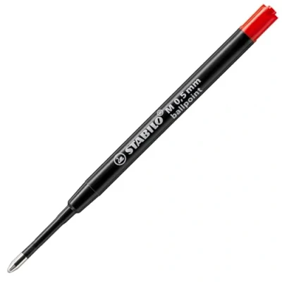 Abbildung von STABILO, Kugelschreiber Großraummine Ballpoint Refill Einzelmine rot, 1 Stück (1er Pack)