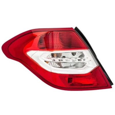 Abbildung von HELLA 2VP 354 988 011 Rückleuchte links äusserer Teil P21/5W, P21W, PY21W 12 mit Glühlampen Lampenträger CITROËN: C4 II Schrägheck