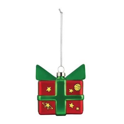 Abbildung von Weihnachten: Alessi Weihnachtskugel Le Palle Quadrate Cobosmico GJ02/16 von Massimo Giacon &amp; Marcello Jori