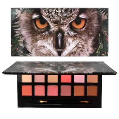 Abbildung von Dokeno 12 Farben Lidschatten Palette,Highly Pigmented Eyeshadow Palette,Wasserdichte Pigmentiert Make up Palette,Professionelles Lidschattenpulver,Eyeshadow Palette Matt,For Beginners Cosmetics