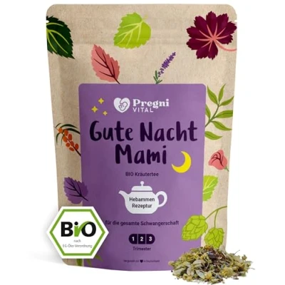 Abbildung von Gute Nacht Mami BIO Schwangerschaftstee mit Hopfen und Lavendel 70 g