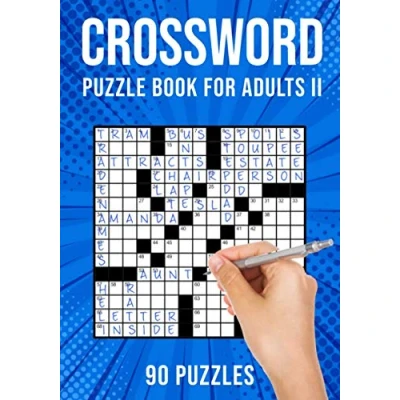 Abbildung von Crossword Puzzle Book for Adults II: Cross Word Activity Puzzlebook 90 Puzzles (US Version)