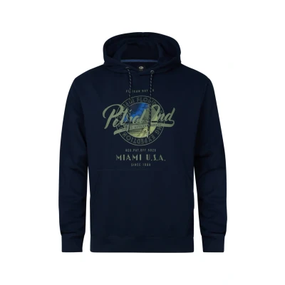 Abbildung von Petrol Industries Kapuzenpullover, Herren, Größe: 4XL, Navy blue