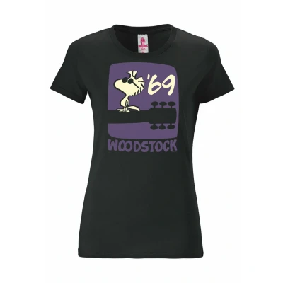 Abbildung von Logoshirt Peanuts Tshirt print, Damen, Größe: Large, Schwarz