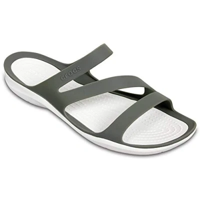 Abbildung von Crocs Herren Swiftwater Sandal W Sandalen, Smoke/White, 42/43 EU