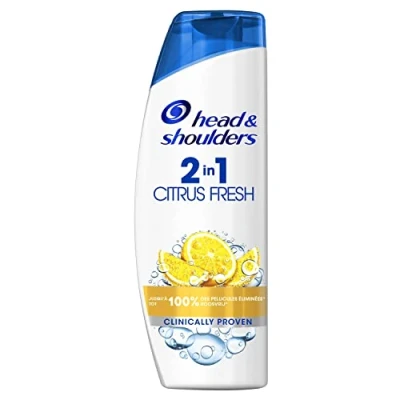 Abbildung von head&amp;shoulders 2 in 1 Citrus Fresh Anti Schuppen Shampoo, 270 ml, 6 Stück