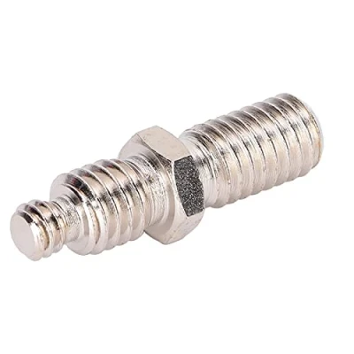 Abbildung von Konvertierungsschraube, 1/4 Zoll auf 3/8 Adapter Außenschraube Robustes Kugelkopf Design Stativ Einbeinstativ für Fotozubehör (E8)