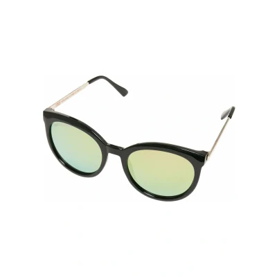 Abbildung von Urban Classics Accessoires October UC Sonnenbrille, Herren, Größe: One Size, Black yellow