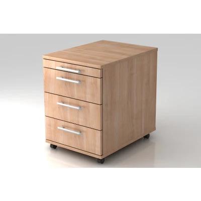 Abbildung von Hammerbacher Rollcontainer 1606 RE Nussbaum