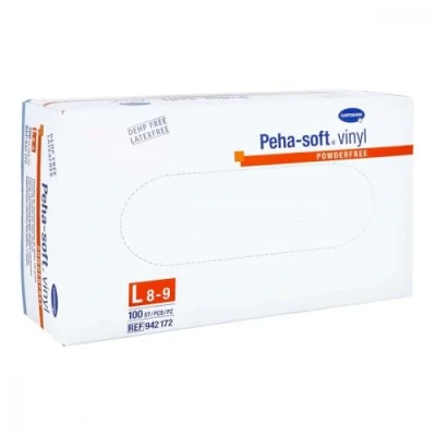 Abbildung von Peha soft vinyl Gr. L 100 Handschuhe