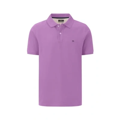 Abbildung von Fynch Hatton Poloshirt, Herren, Größe: Large, Flieder