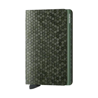 Abbildung von Secrid Slimwallet Hexagon green