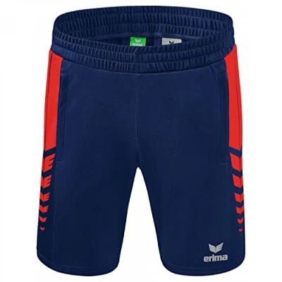 Abbildung von Erima Fussball Teamsport SIX Wings kurze Sporthose, Herren, Größe: 3XL, Blaurot