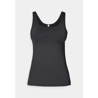Abbildung von Schiesser TRÄGERTOP Unique Micro Unterhemd/shirt, Damen, Größe: 38, Schwarz