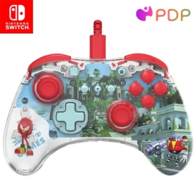 Abbildung von PDP REALMz Wired LED Light up Pro Controller: Knuckles For Nintendo Switch &amp; OLED Model
