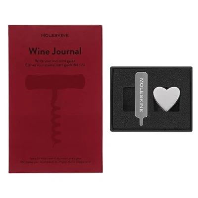 Abbildung von Moleskine Pin Herz Silber
