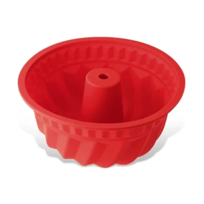 Abbildung von Dr. Oetker Gugelhupfform Silikon Backform Flexxibel Gugelhupf 1269 Rot Ø 22cm, (1 tlg), Antihaft Wirkung
