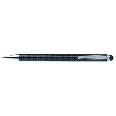 Abbildung von Online Schreibgeräte 34313/3D Kugelschreiber Stylus XL, Großraummine M, blau, Carbon