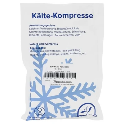 Abbildung von Sofort kälte Kompresse 15x21 cm 1 St
