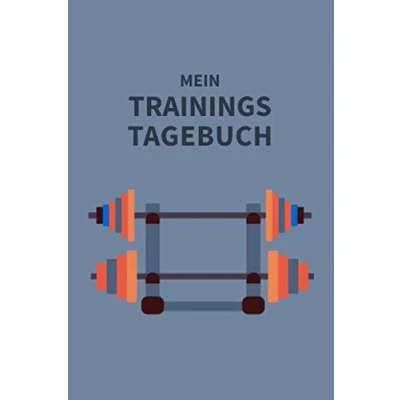 Abbildung von Mein Trainingstagebuch: zum Ausfüllen für 90 Trainingseinheiten Krafttraining &amp; Cardio Fitnesstagebuch Hobbysportler und Bodybuilder