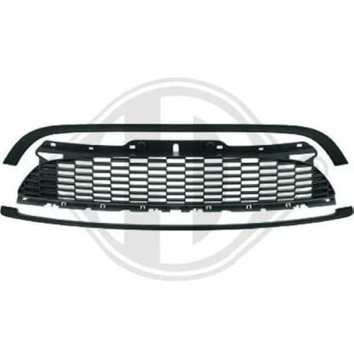Abbildung von DIEDERICHS HD Tuning 1206340 Kühlergrill schwarz, matt MINI: Schrägheck, Roadster