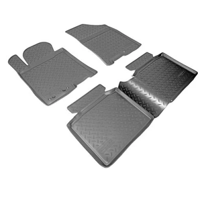 Abbildung von Recambo 3D Gummi Fussmatten passend für HYUNDAI i40 Typ VF BJ 2011 2019 passgenau + Rand