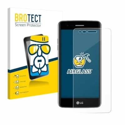 Abbildung von BROTECT Schutzglas für LG K8 2017 Schutzfolie Panzer Folie Glas [Extrem Kratzfest 9H, Anti Fingerprint, Ultra Transparent]