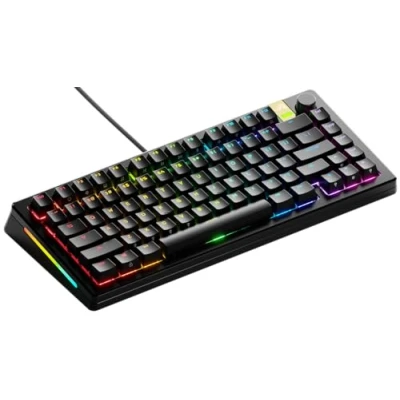 Abbildung von GLORIOUS Gaming GMMK 3 PRO HE: Tastatur (Rapid Trigger), Hall Effekt, modulares Aluminiumgehäuse &amp; Dichtungssystem, 8K Abrufrate, Hot Swap (MX HE Schalter), TKL 75%, Amerikanische QWERTY Schwarz