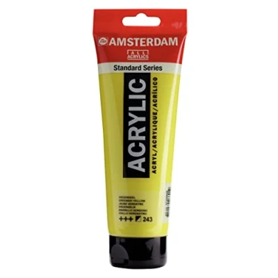 Abbildung von Amsterdam Standard Series Acrylfarbe Tube 250 ml Grüngelb 243 (17122430)
