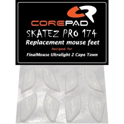 Abbildung von Corepad Skatez PRO 174 Ersatz Mausfüße für FinalMouse Ultralight 2 Cape Town